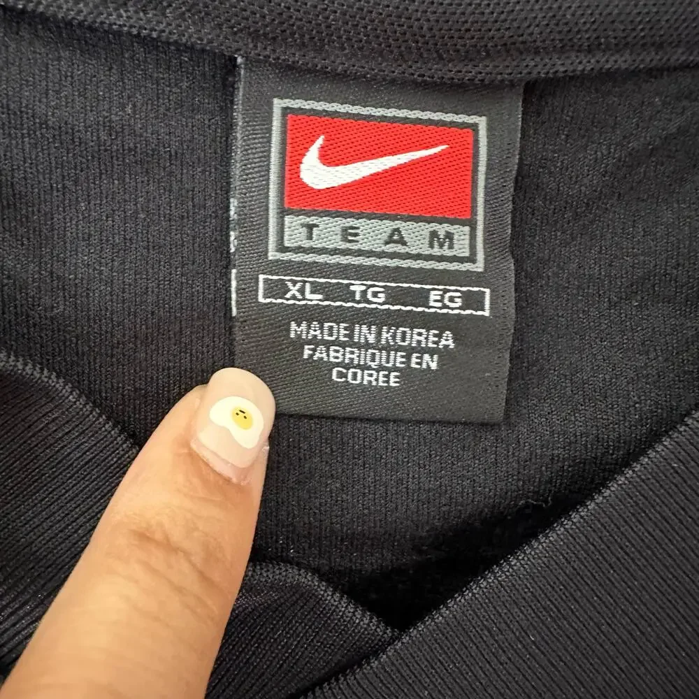 Nike Team Lakers Warm Up Sleeveless Jersey Black‎ and Yellow XLarge Muscle Tank